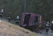 Полски автобус се преобърна в Унгария, 12 души са загинали