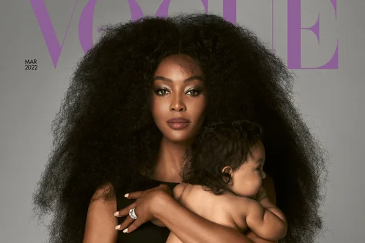 Дъщерята на Наоми Кембъл дебютира с корица на Vogue едва на 9 месеца