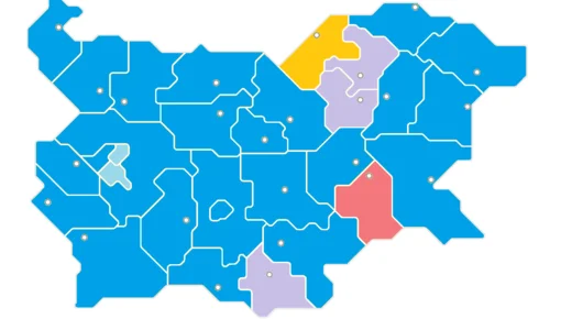 Избори 2021: Резултатите на партиите по райони в България