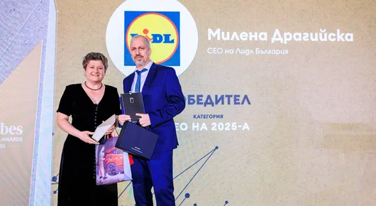 Милена Драгийска получи отличието „CEO на 2025” от Forbes Business Awards