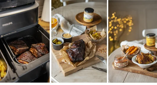 Вечеря с характер: свински ребра и пилешки крилца на Airfryer