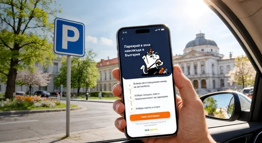 Шофьорите спестяват до 20% от цената за платено паркиране с tbi bank app