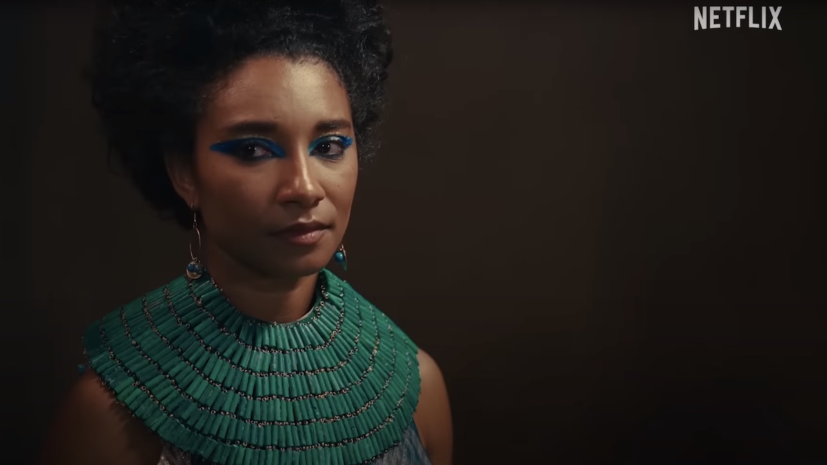 Снимка от сериала за Клеопатра