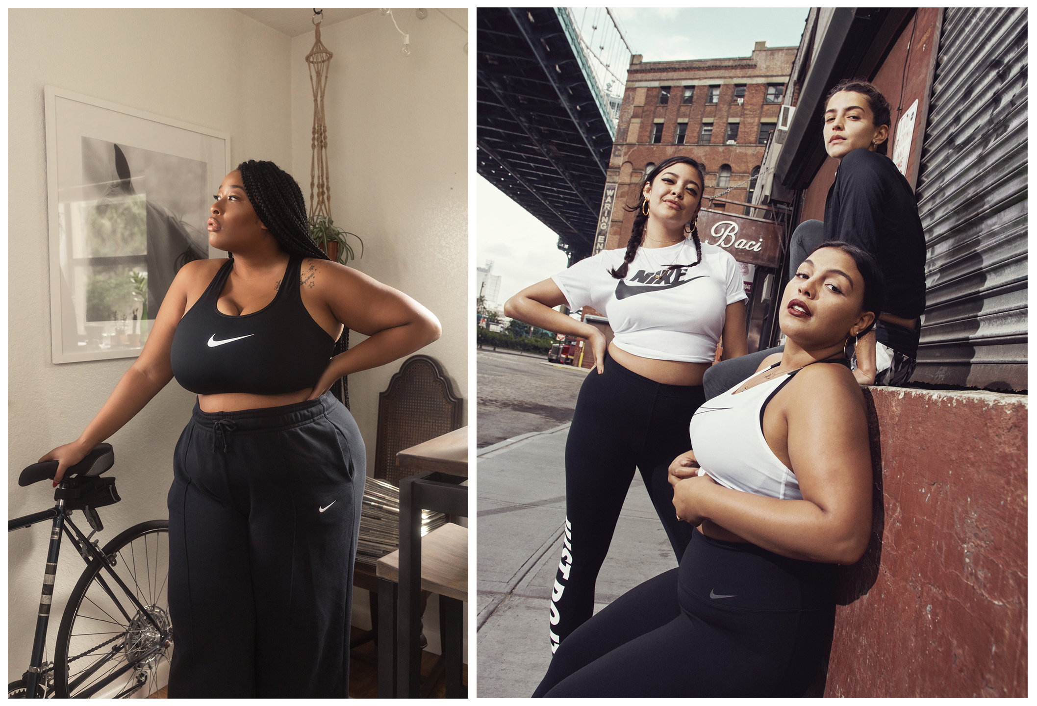 nike plus size дрехи, модели, кампании, реклами