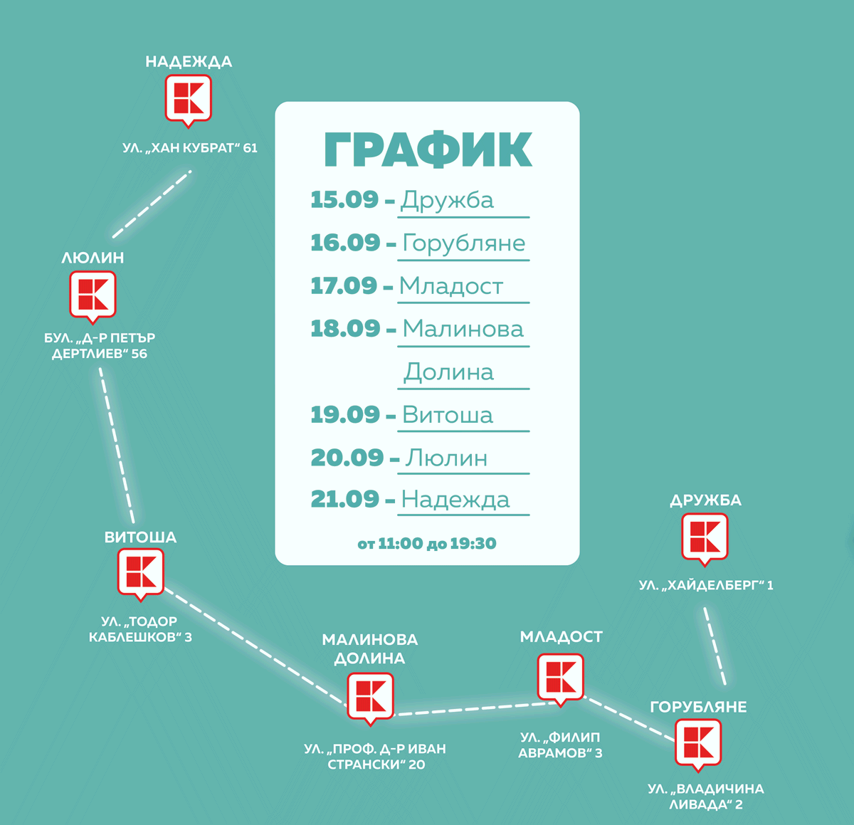 Graffik Kaufland учебници подвързване